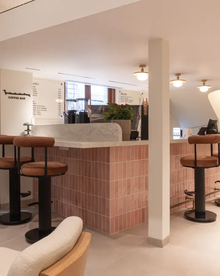 The Unlock Everyday coffee bar counter